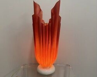 French Draped Table Lamp By Georgia Jacob, 1970s