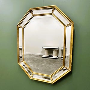 Vintage Segmented Mirror - Etsy