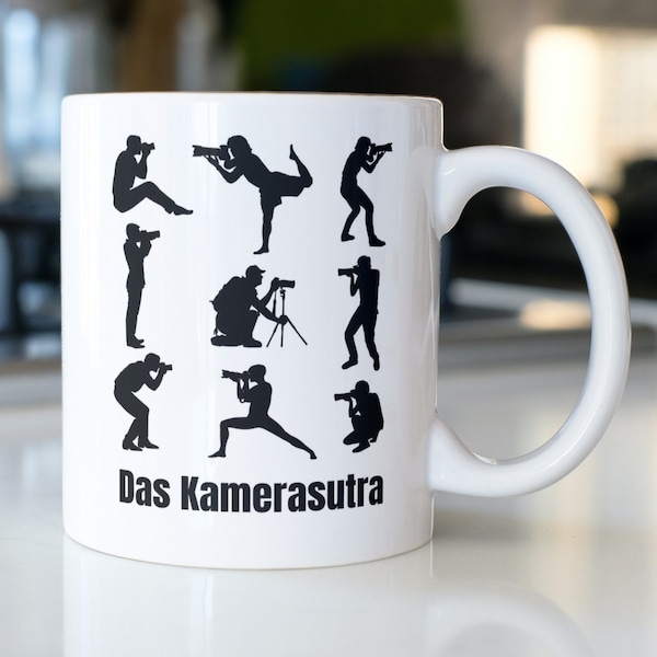 Fotograf Geschenk Tasse lustig, witziges Geschenk für Fotografen zu Weihnachten oder zum Geburtstag, Fotografie