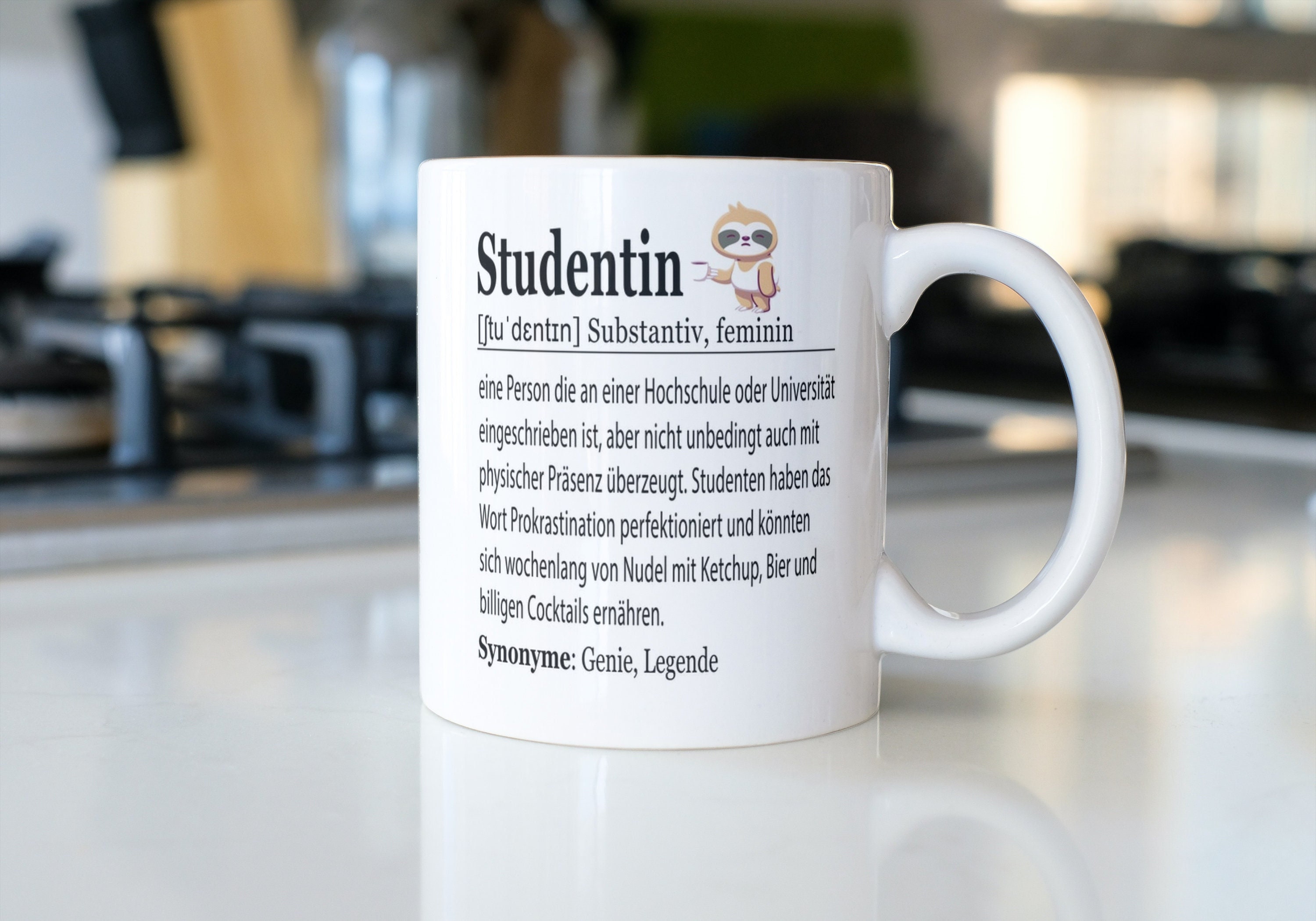Studentin Geschenk Tasse, Studium Geschenke, Studentin Definition