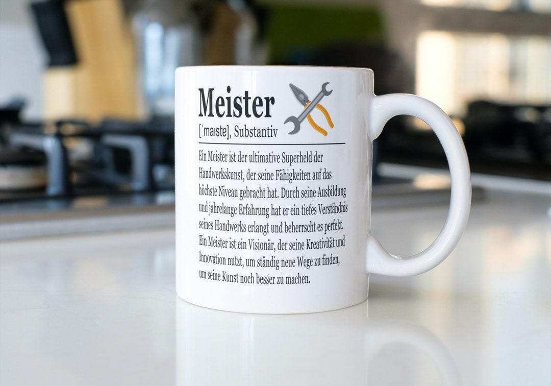 Meister Tasse, 2023 Meisterprüfung Geschenk, Herzlichen Glückwunsch zum