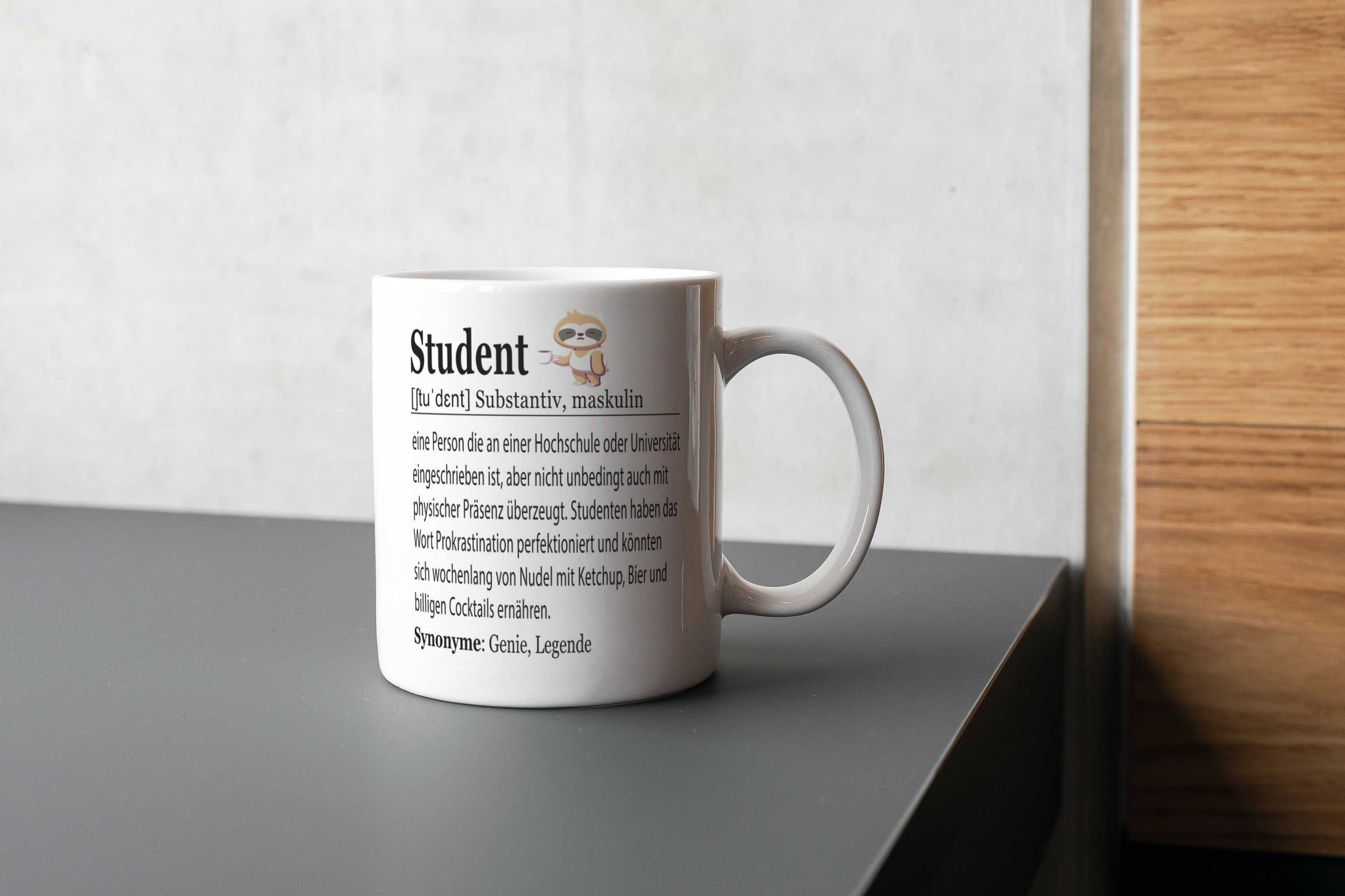 Studentin Geschenk Tasse, Studium Geschenke, Studentin Definition