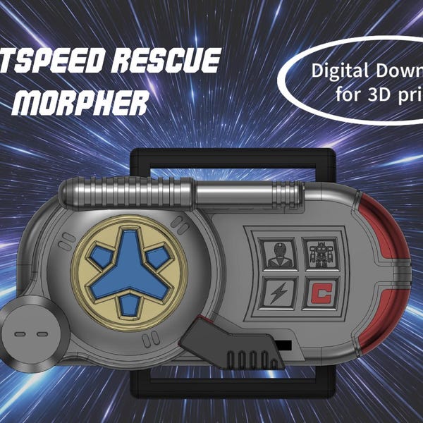 Rescue Morpher - Power Rangers Lightspeed Rescue (3D-utskrivbara filer)
