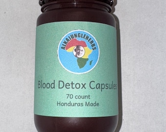 Blood detox & builder caps BP  (60 count 500 mg)