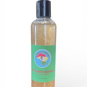 ginger Shampoo organic  (Zingiber zerumbet)
