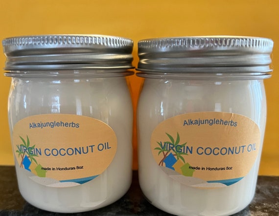 Virgin Coconut oil COLD PRESS  16 oz & 8 oz from the beaches in Honduras