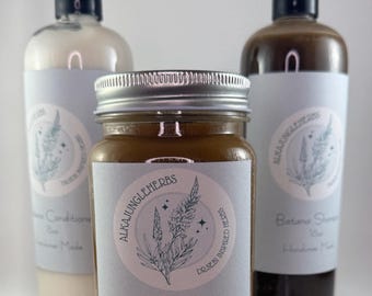 Paquete de aceite de batana, champú y acondicionador