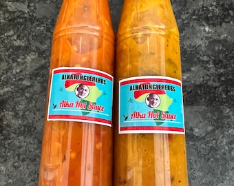 Habanero Hot Sauce alkaline from Honduras