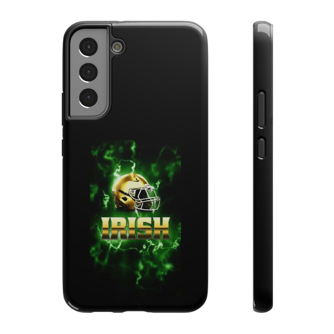 ND Irish Phone Case Green Smoke 2 Etsy