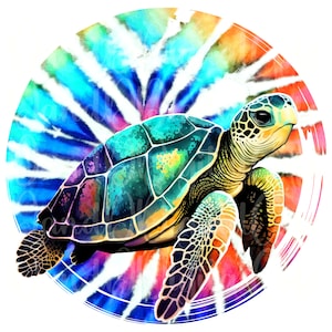 Sea Turtle Tie Dye png, Clip art png, Ocean Lover, Turtle png, Summer png, Sublimation Instant Digital Designs Downloads, Retro Beach Png