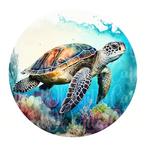 Sea Turtle Png, Clip art Png, Ocean Lover, Turtle Png, Summer Png, Sublimation Instant Digital Downloads, DTG Files, Beach Shirt Png, Summer