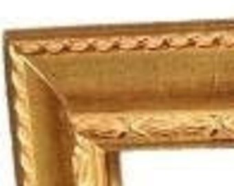 Leerrahmen –Bilderrahmen- Holz-Barock-Sondermaße-alle Größen 867 Gold