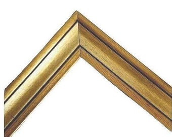 Leerrahmen –Bilderrahmen- Holz-Barock-Sondermaße-alle Größen 731 Gold