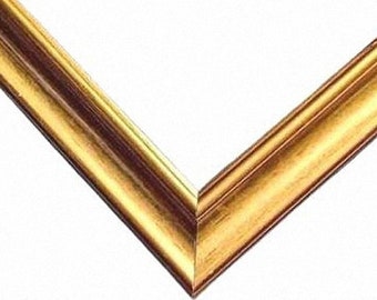 Leerrahmen –Bilderrahmen- Holz-Barock-Sondermaße-alle Größen 862 Gold