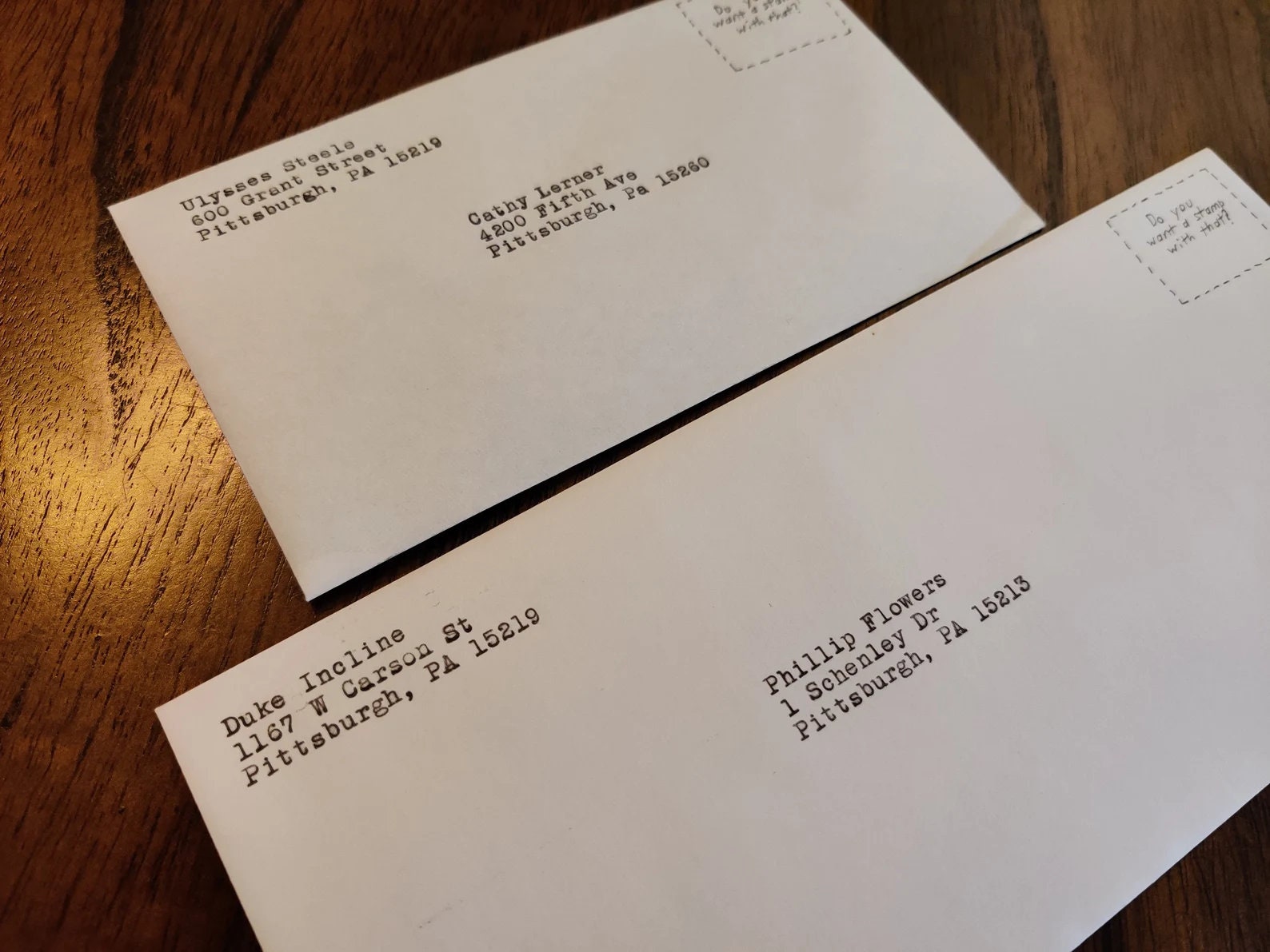 Custom Typewritten Document - Etsy