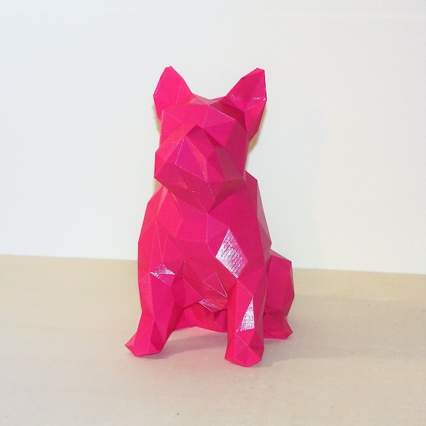 Geometric French Bulldog Dog | Home Decor