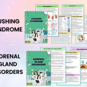 Endocrine System Bundle42page | Nursing Study Guide | Endocrine Med ...
