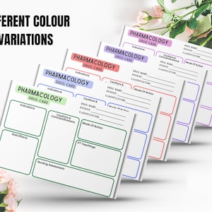 Pharmacology Drug Card Template - Il 300x300.4443909820 6gg9