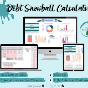 Debt Snowball | Debt Tracker | Debt Payoff Tracker | Debt Payoff | Debt Spreadsheet | Debt Spreadsheet | Debt Payment Tracker