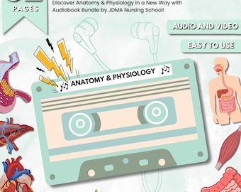 Anatomy & Physiology audiobook Bundle | Audiobook for Learning | Medical School | Anatomy Learning | NCLEX Study