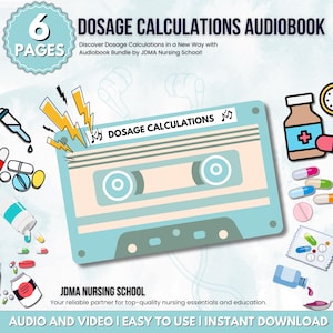 Dosage Calculation Audiobook | Updated 2025-26 | Clinical Calculations | Nursing Audiobook | Healthcare Professionals | Nursing Students