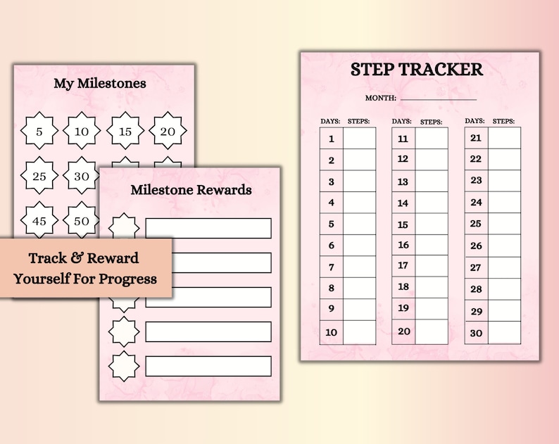 Weight Loss Tracker | Weight Loss PDF | Weight Tracker | Instant Download | Fitness Tracker | Calories Calculator image 8