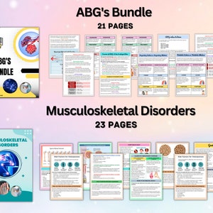 Med-surg Study Bundle | Nursing Study Guide | Med Surg Notes | Medical ...
