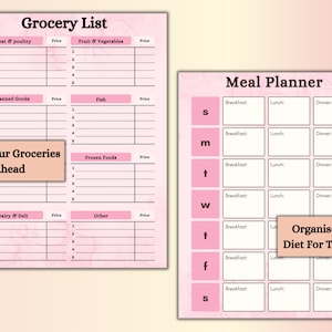 Weight Loss Tracker | Weight Loss PDF | Weight Tracker | Instant Download | Fitness Tracker | Calories Calculator image 6
