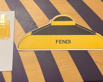 Super tarif lot de 2 cartes de buvard de parfum Fendi parfumées