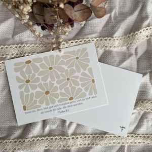 Christliche Postkarte Psalm 86,5