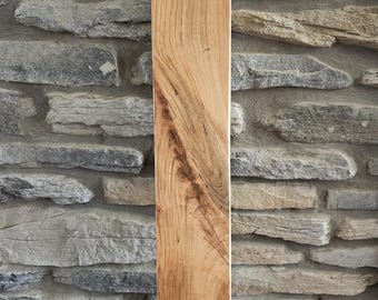 Handmade Cherry Wood Bread Board with Handle | Rustic Charcuterie Board kitchen supplies