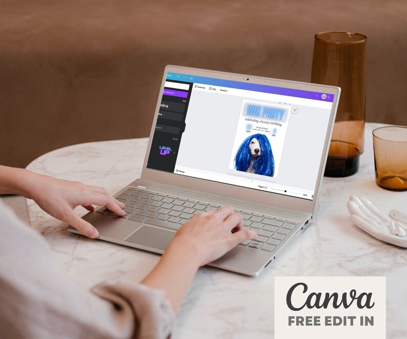 Wig Party Invitation Template Girls Night Wigging Out Hairstyle