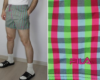 Vintage Shorts FILA Sportswear training sports / made in Italy / size USA 34 / swim trunks