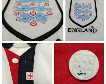 England 1998 World Cup Umbro Home Football Jersey 90s Made England 1998 World Cup Umbro Home Football Jersey 90s Made
