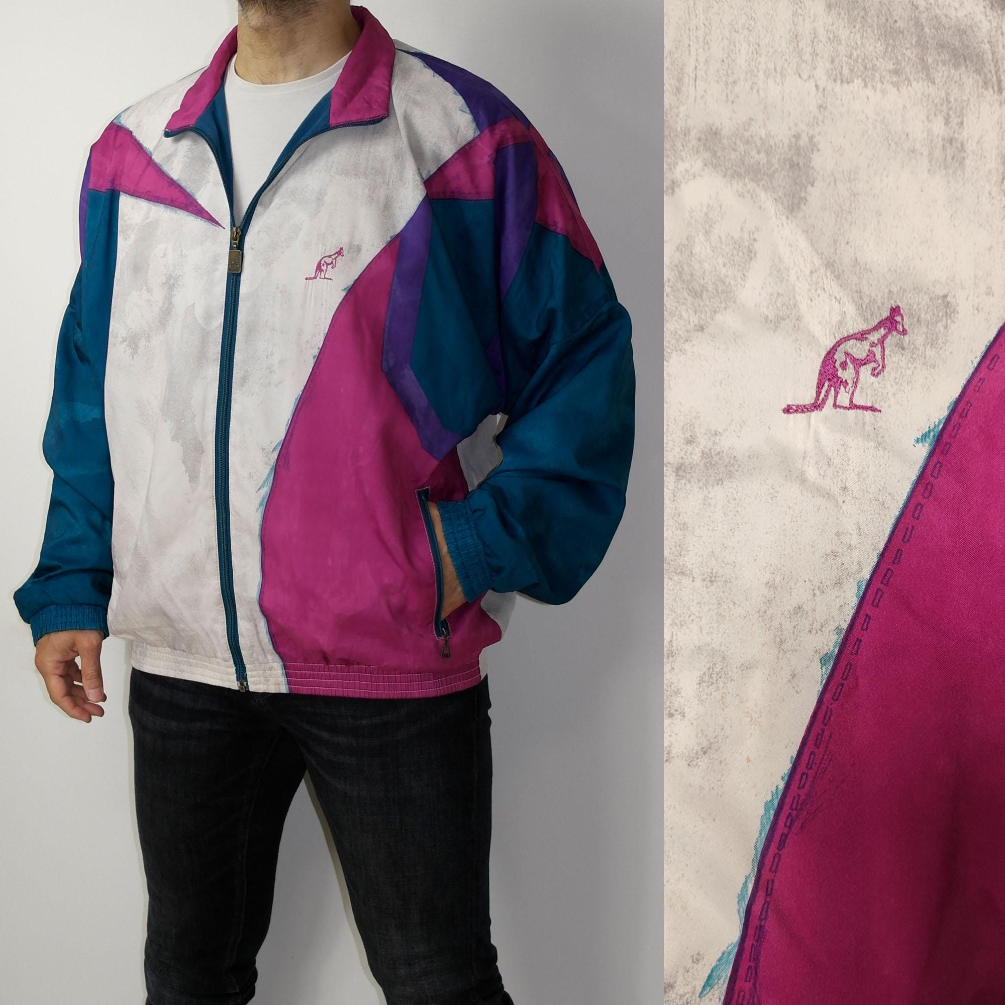 Rare Vintage Australian L'alpina Tracksuit Jacket | 90s Geometric