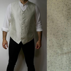 Luxe Duits Wilvorst-vest trouwpak maat 102