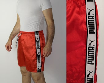 Puma satijnglanzende Retro Short Vintage 00s Boksshort Maat US M D48/50