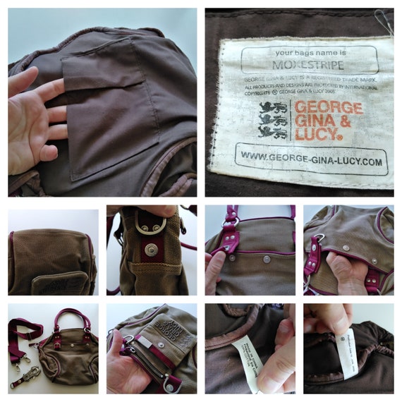 Color Block Multi-Pocket Crossbody Bags
