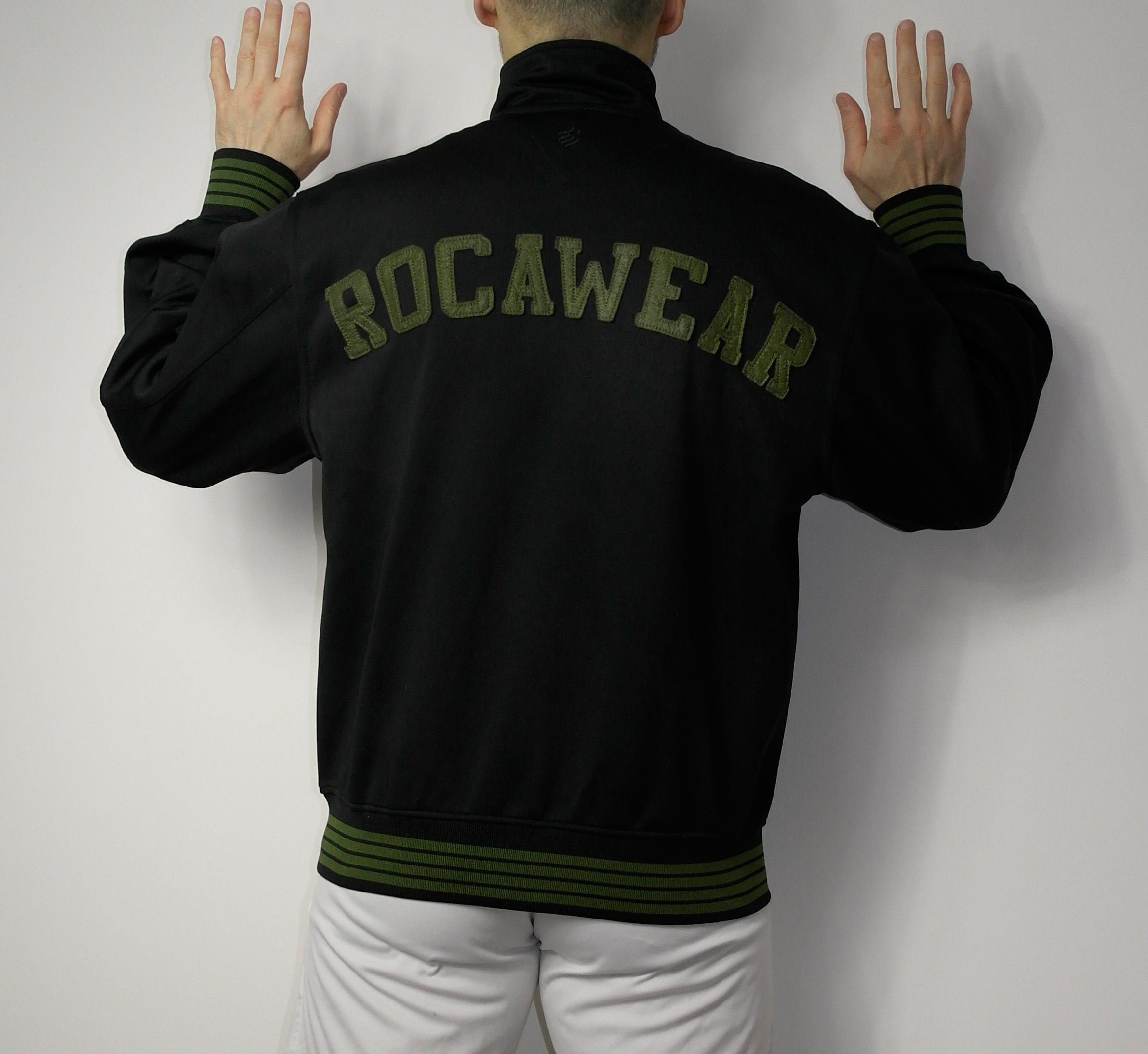 Vintage 00s ROCAWEAR Tracksuit Jacket / Size M / Track Suit Medium