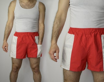 Vintage Finse Shorts Boksen Running Otto's Shorts 90s Retro Shorts Made in Finland Maat XL