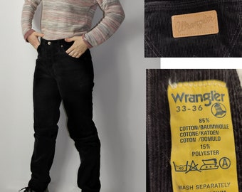 70er Jahre Wrangler Vintage Hose Made in Belgium Cord 33 36 Hosen