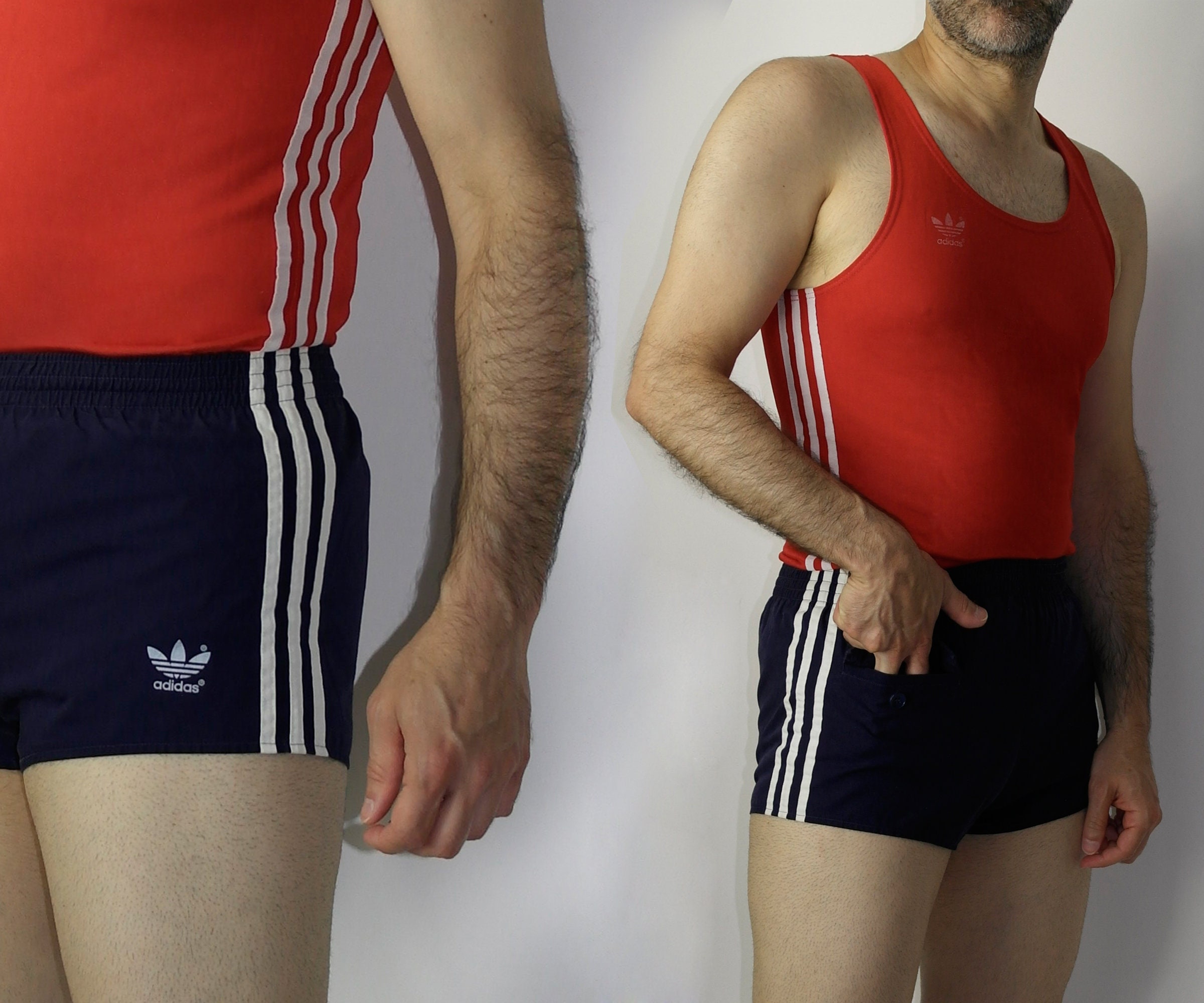 caldera batalla Víctor Retro Adidas Shorts - Etsy