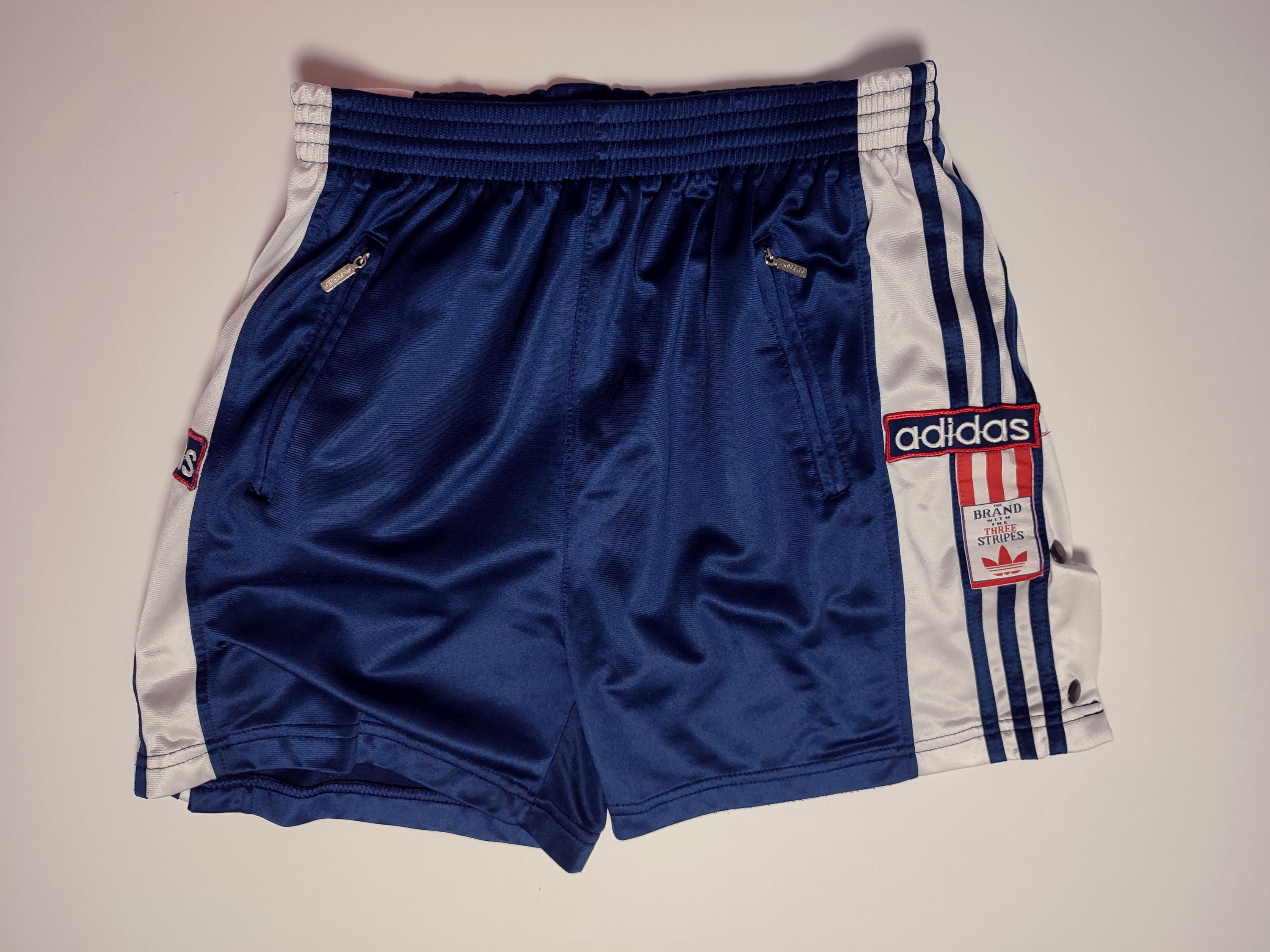 Adidas tear away shorts clearance