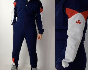 Bas De Survêtement Vintage Australien L'Alpina, Homme, Marine, Taille S (années 90)