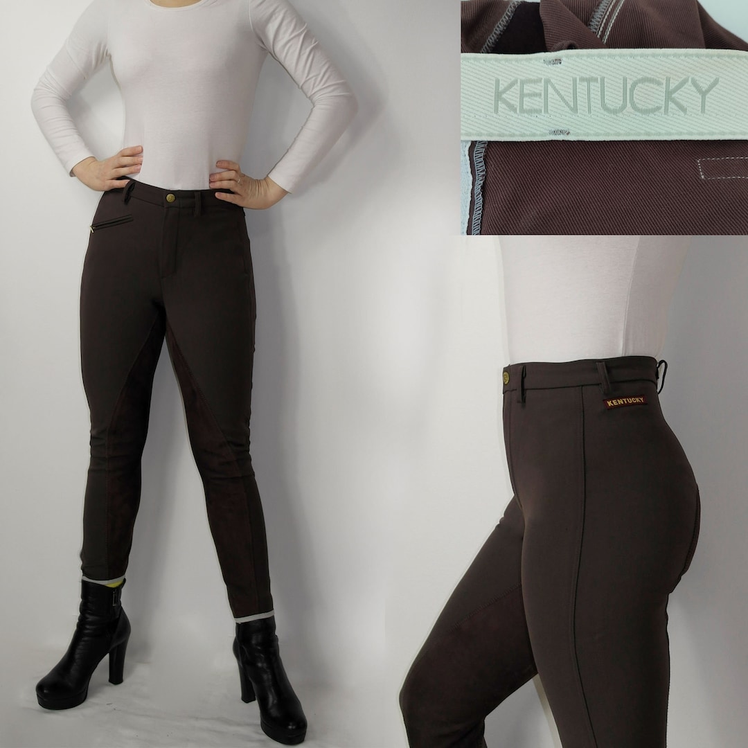 German Riding Pants German Vintage Kentucky Equestrian Horse Riding Pants Breeches Size 38 ...