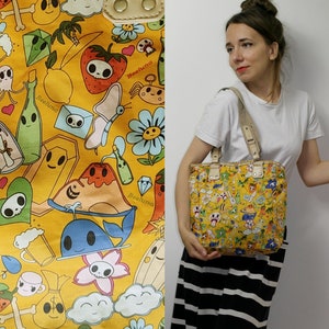Torba w stylu japońskim Y2K / torebka na ramię w stylu Beeluna Tokidoki