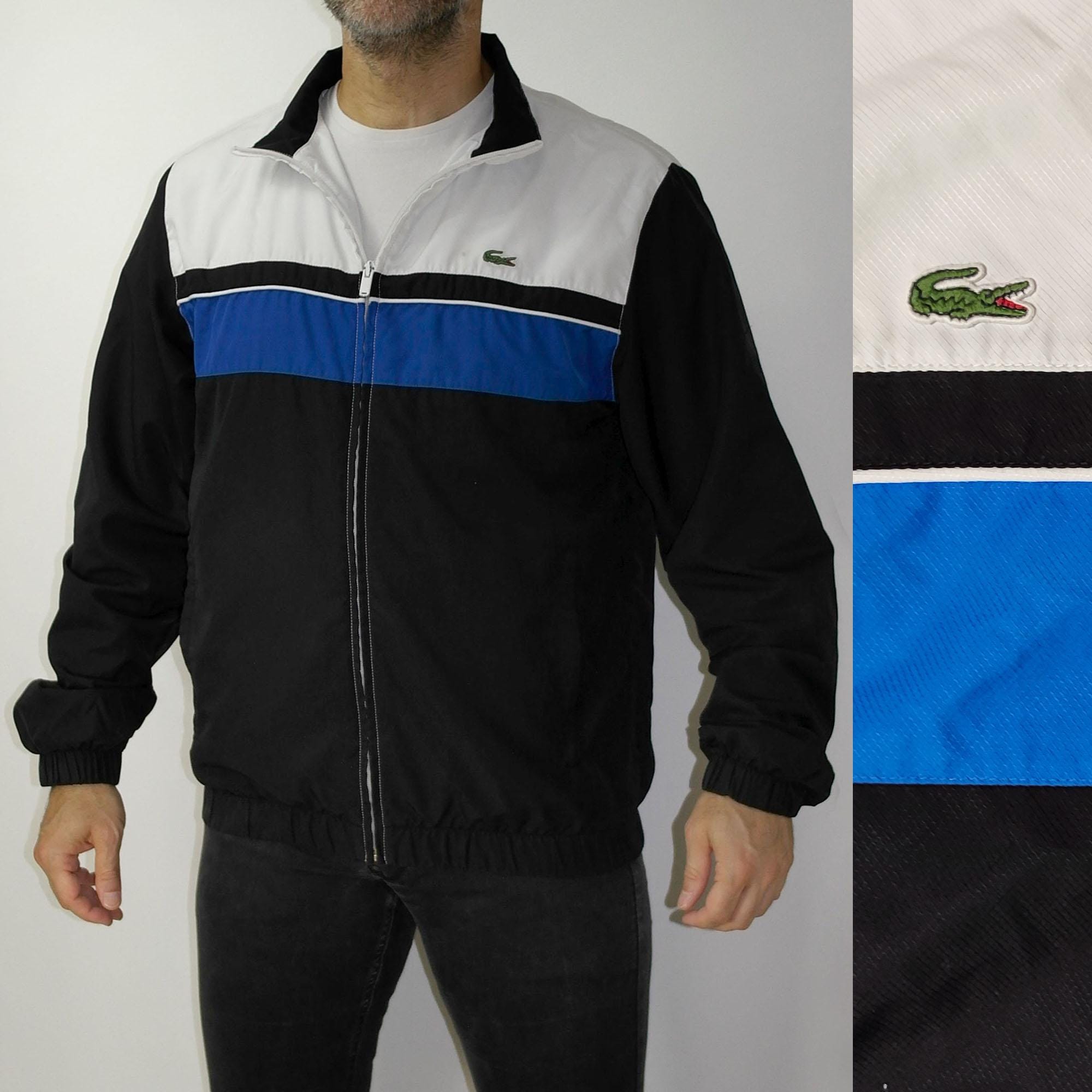 トップス 70's CHEMISE LACOSTE Tracksuit Vintage Lacoste France Vintage 70s Rare Adults' Tennis Training