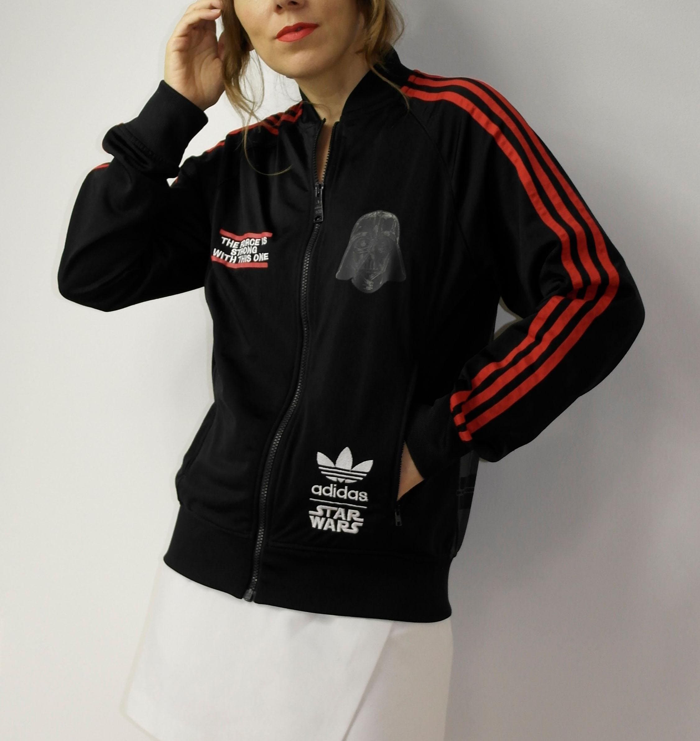 adidas × スター・ウォーズ スカジャン 00s Y2K Adidas Originals x Star wars Track JACKET Death Star Han Solo