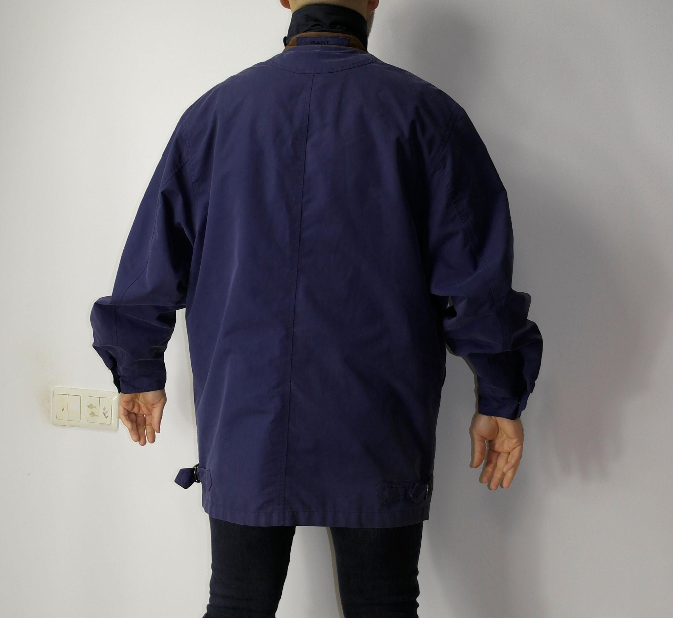 The Slugger Vintage Gant USA Cotton Leather Jacket Size M - Etsy