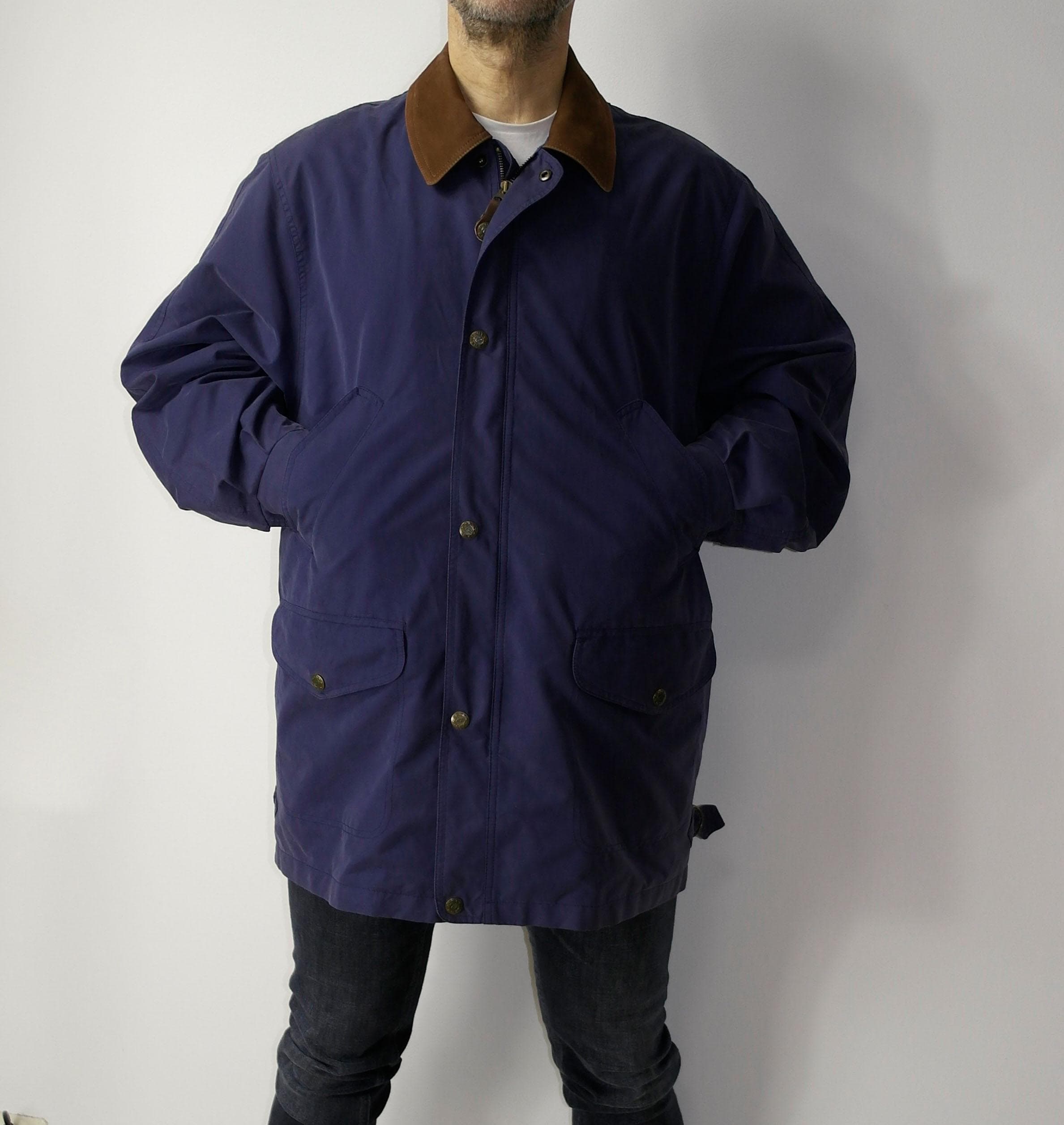 The Slugger Vintage Gant USA Cotton Leather Jacket Size M - Etsy